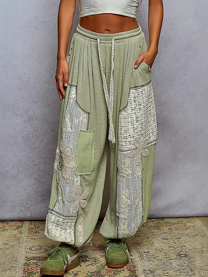 3D printed straight leg trousers
