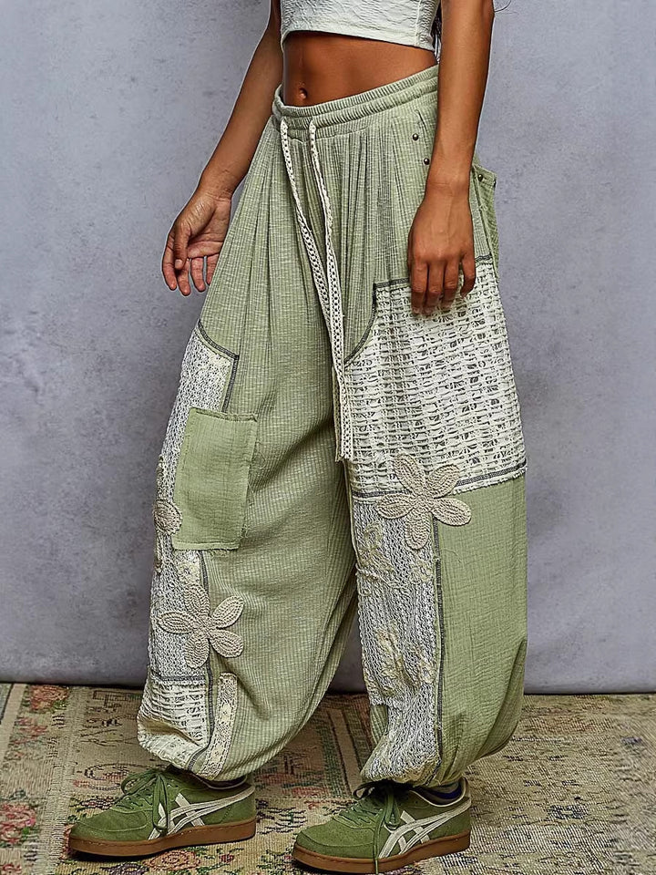 3D printed straight leg trousers