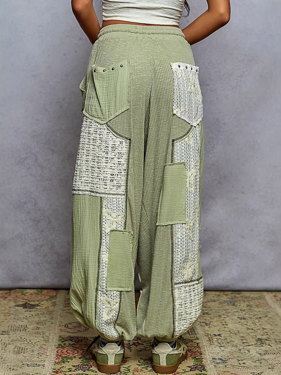 3D printed straight leg trousers