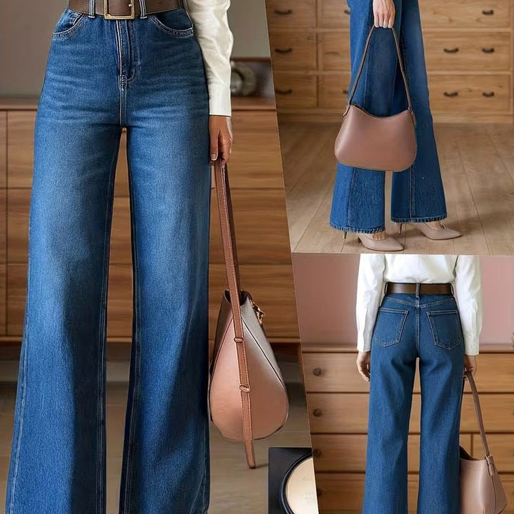 Straight Leg Stretch Fashion Jeans