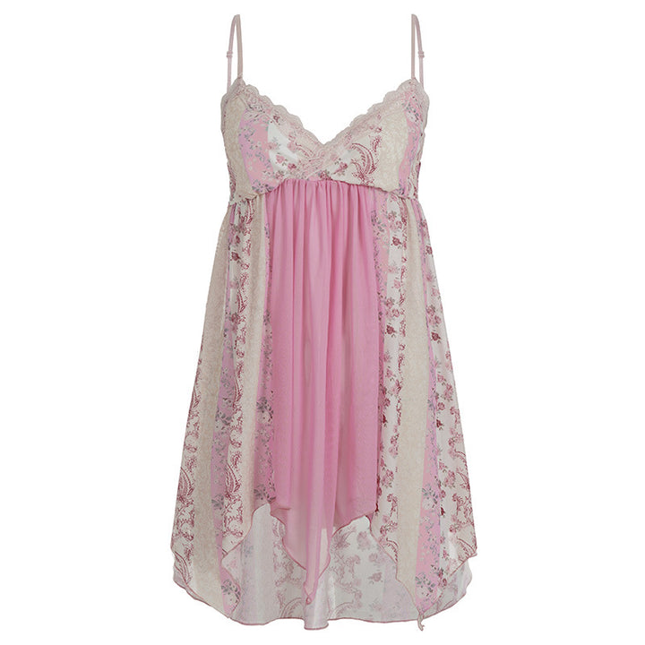 Lace openwork pattern camisole top