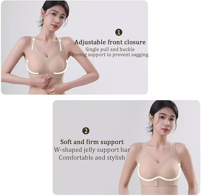 Anti-sagging, comfortable, and corrective bra