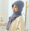 🎄EARLY CHRISTMAS SALE  -Winter Versatile Knitted Hooded Scarf for Women