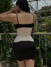 Zipper Belt Plastic Waistband