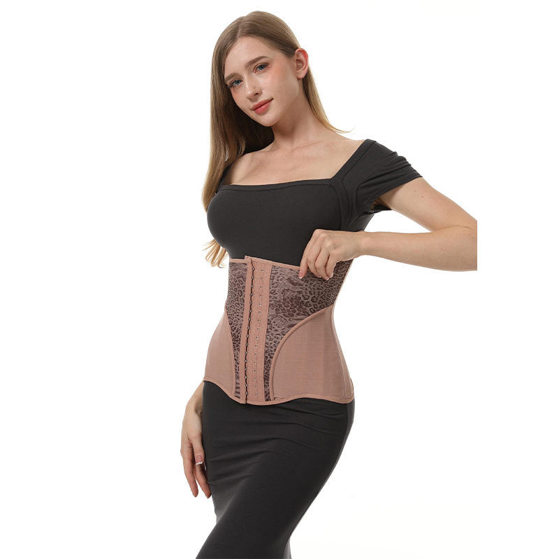 Abdominal support breathable mesh waist trainer