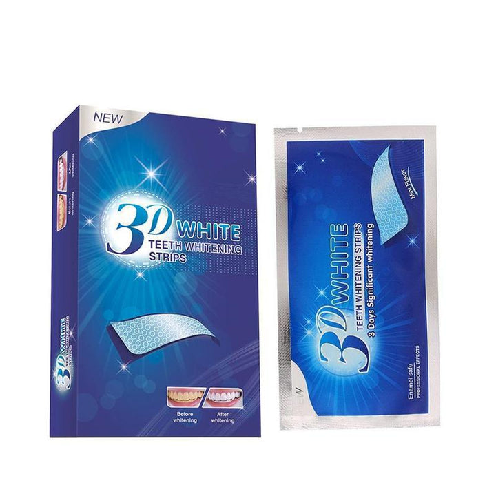 3D WHITE GEL TEETH WHITENING STRIPS