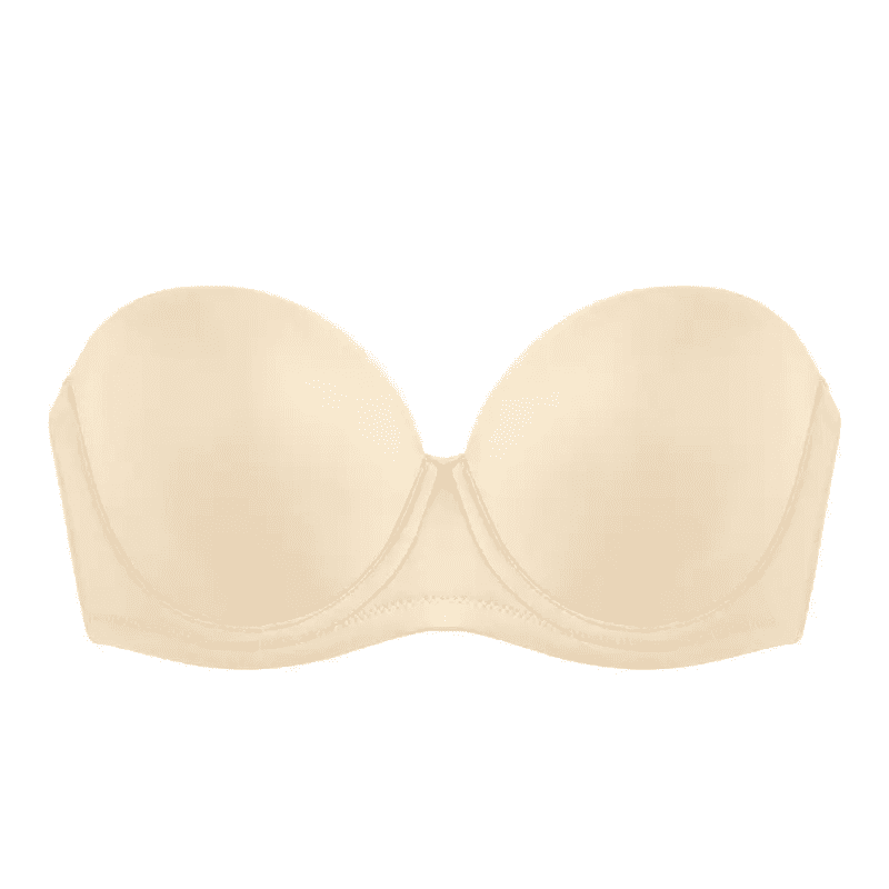 Classic, comfortable, lightweight strapless bra