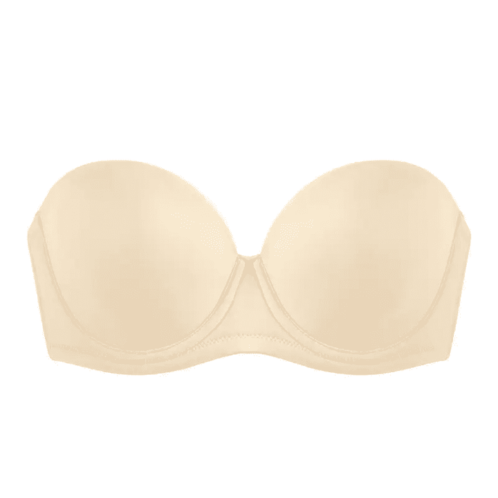 Classic, comfortable, lightweight strapless bra