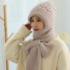 🎄EARLY CHRISTMAS SALE  -Winter Versatile Knitted Hooded Scarf for Women