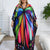 Printed beach smock dress