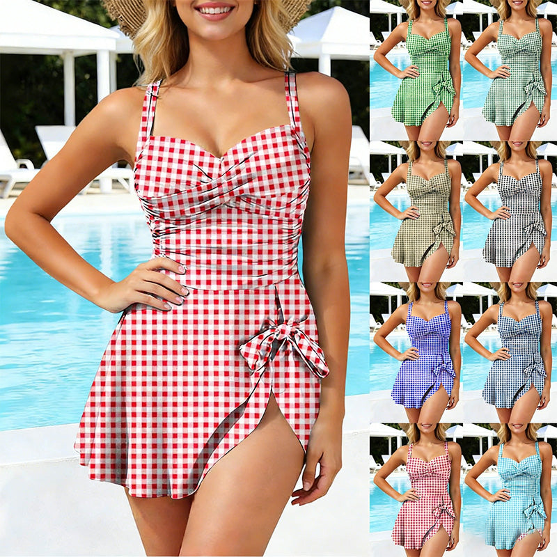 Retro-style swimsuit