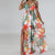 Floral Long Halter Dress