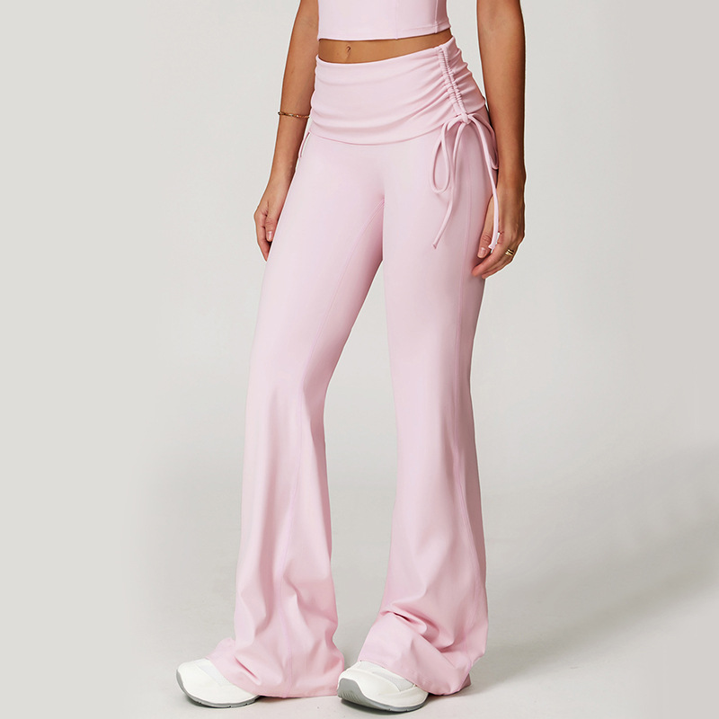 Flared Yoga Wide-Leg Pants