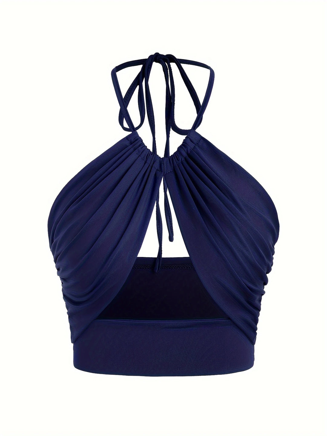 Cutout Halter Tank Top