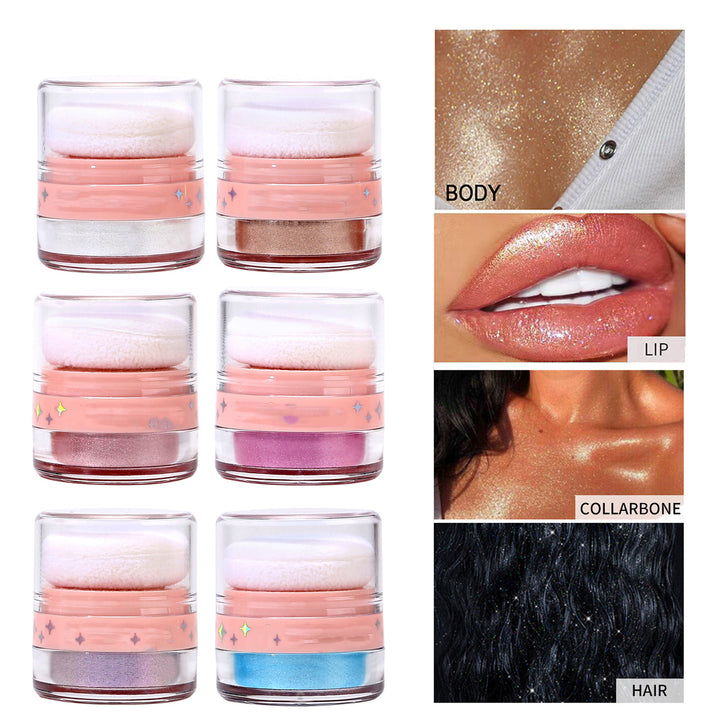 Glittering Highlighter Powder - Body Glitter