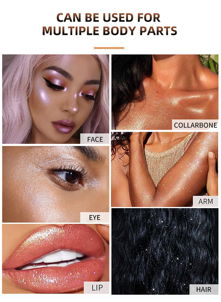 Glittering Highlighter Powder - Body Glitter