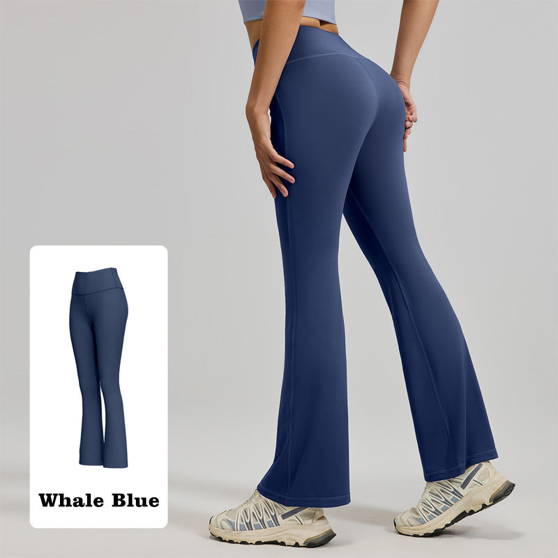 High-Waisted, Hip-Lifting, Slightly Flared Yoga Pants