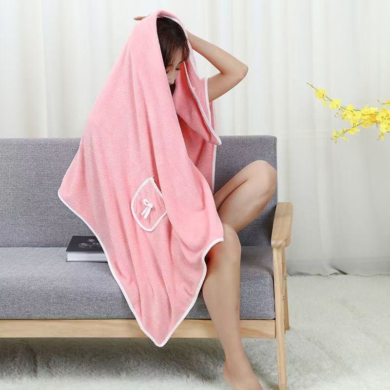 Coral Fleece Bath Dress