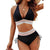 Tight Backless Deep V Bikini Swimsuit