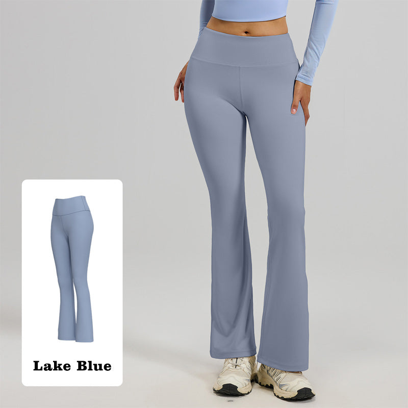 High-Waisted, Hip-Lifting, Slightly Flared Yoga Pants
