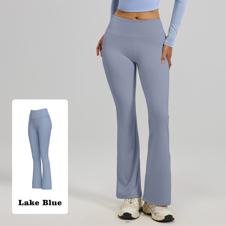 High-Waisted, Hip-Lifting, Slightly Flared Yoga Pants