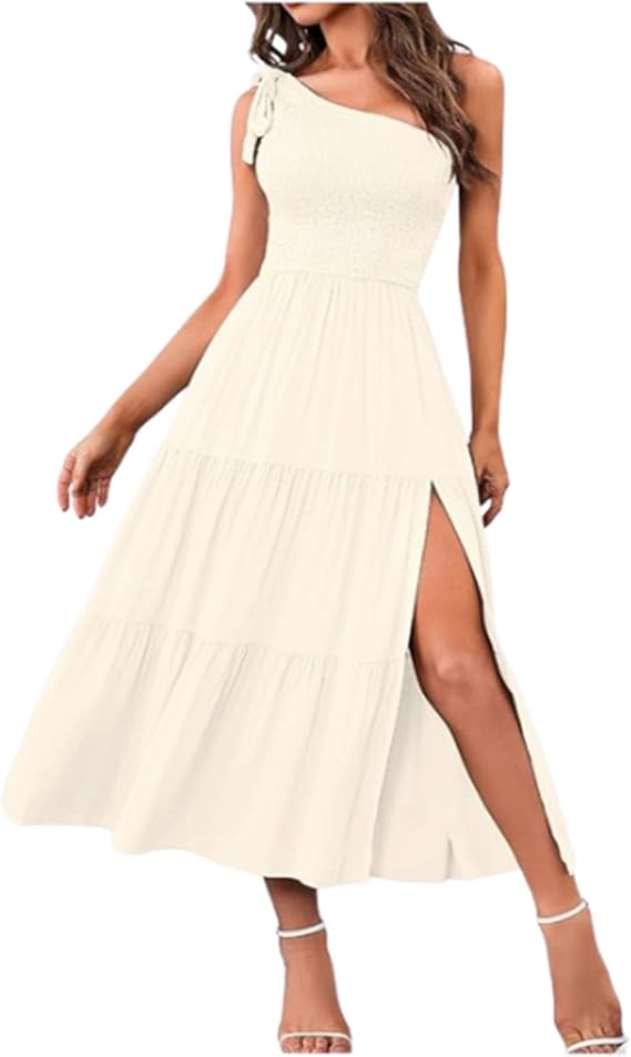 Strapless Sleeveless Split Dress
