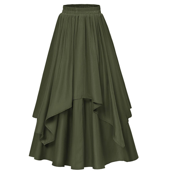 Retro ruffle skirt