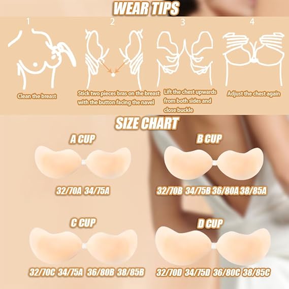 Silicone Ultra-thin Invisible Waterproof Breast Patch
