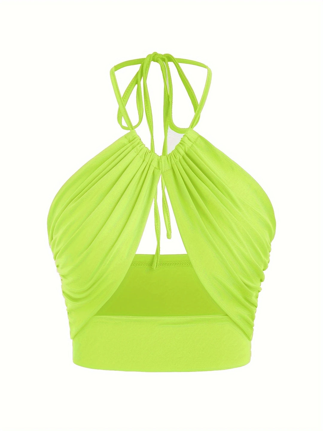 Cutout Halter Tank Top