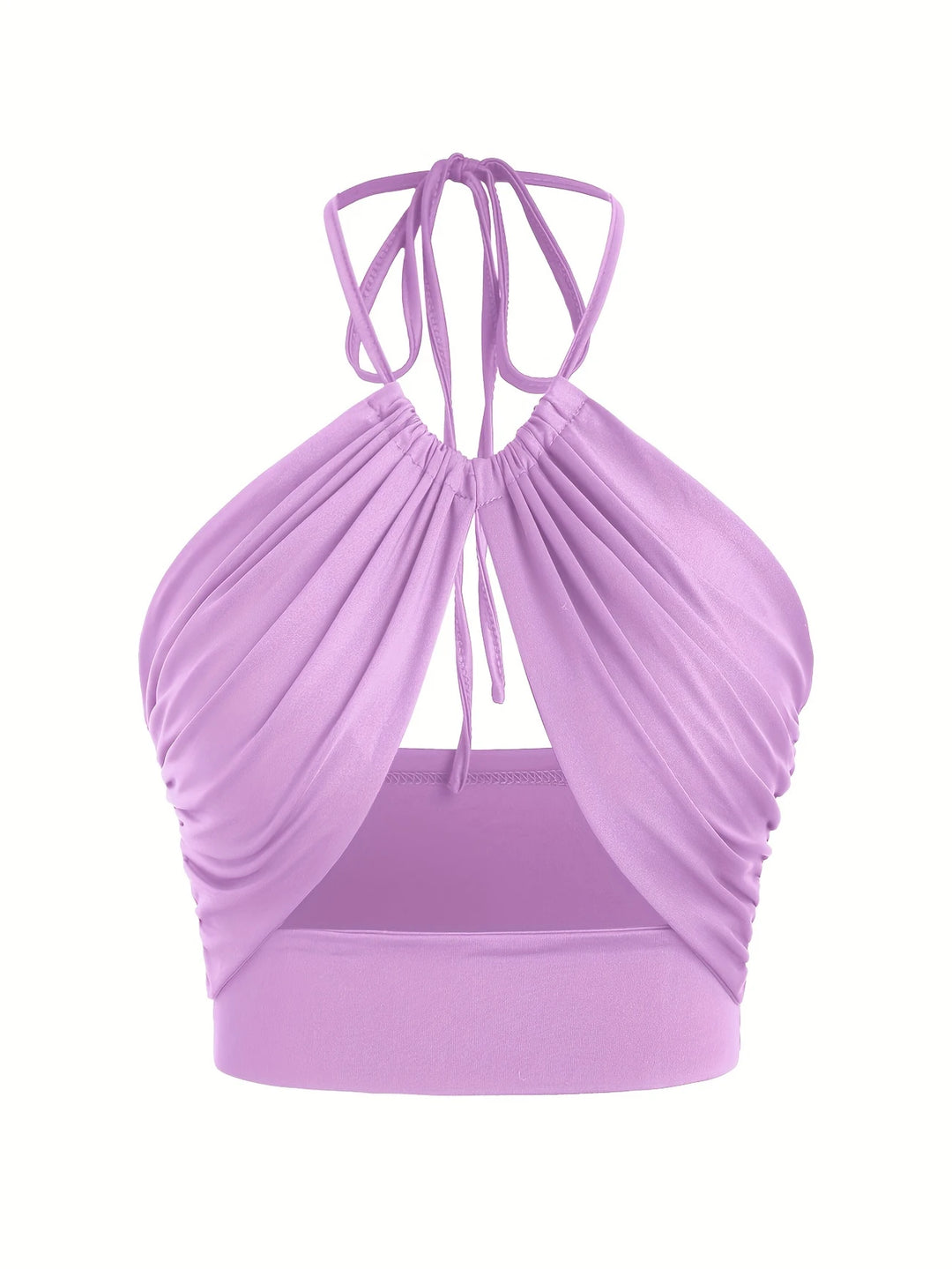 Cutout Halter Tank Top