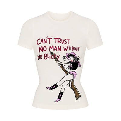 Summer Slim Neckline Fashion T-Shirt