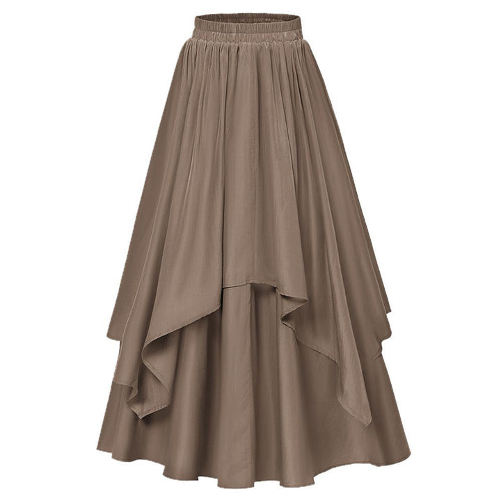 Retro ruffle skirt