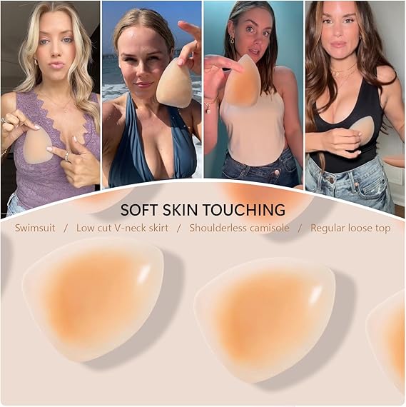 Silicone Ultra-thin Invisible Waterproof Breast Patch