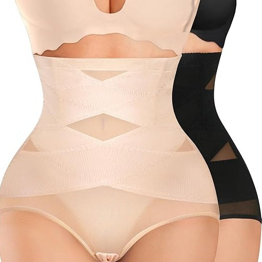 Women's Tummy Tuck High Waisted Athletic Shorts