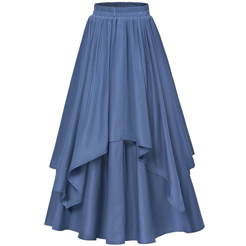 Retro ruffle skirt