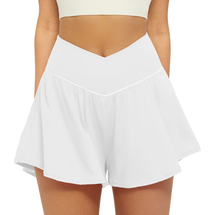 V-waist breathable quick-drying athletic shorts