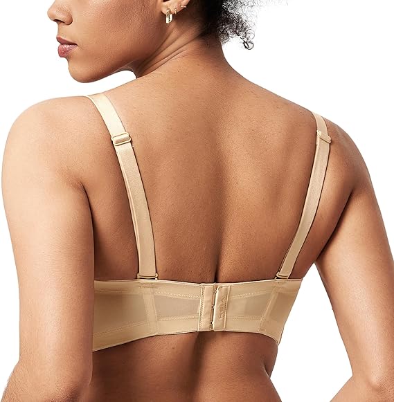 Classic, comfortable, lightweight strapless bra
