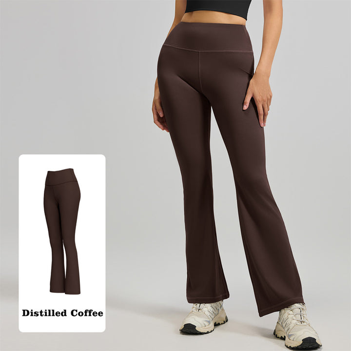 High-Waisted, Hip-Lifting, Slightly Flared Yoga Pants