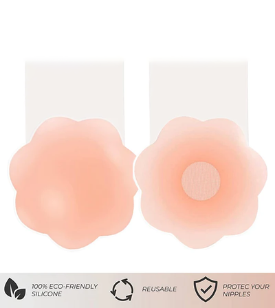 Silicone breast lifter petals