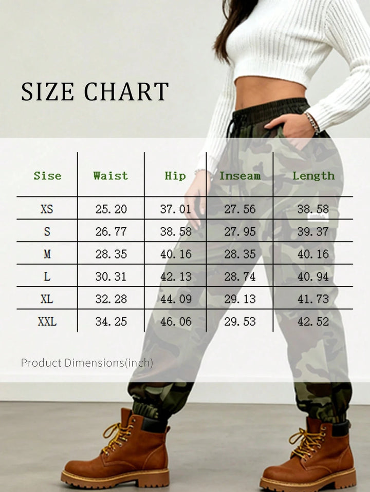 Women's Fashionable Trousers with Large Pockets