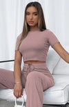 High elastic body shaping two piece set