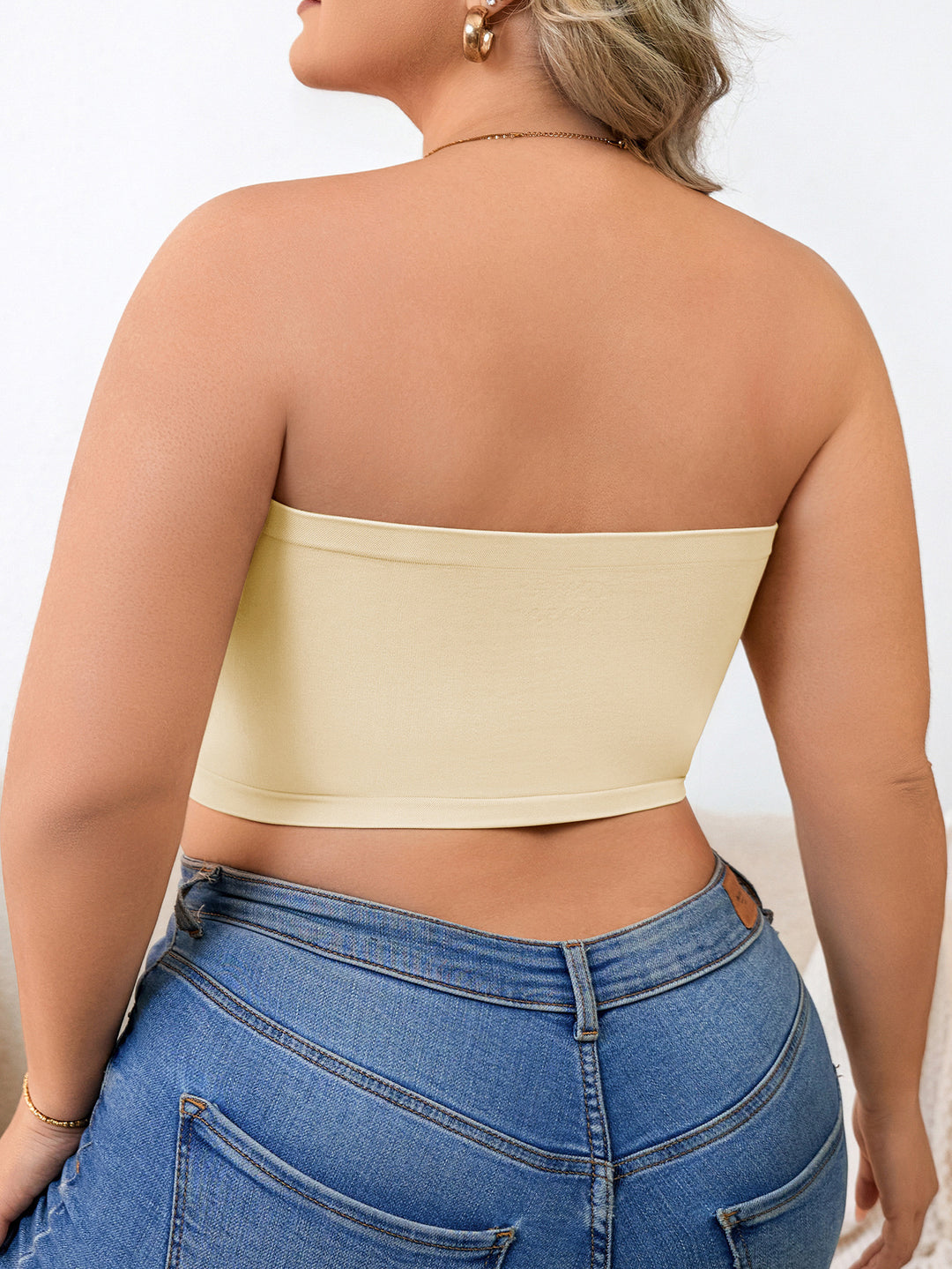 Strapless push-up bra