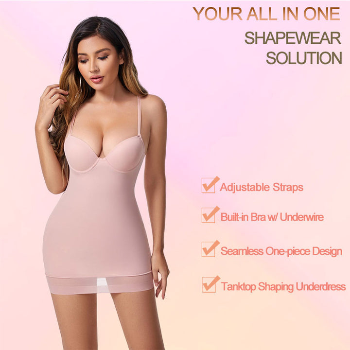 Shapewear and slimming base dress