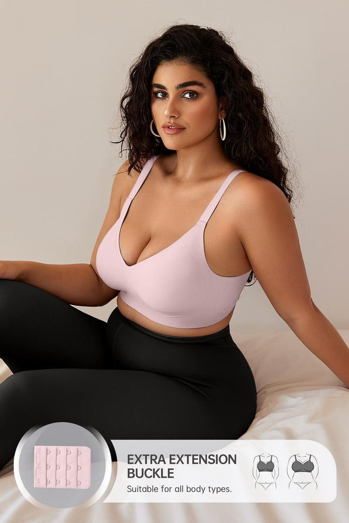 V-Neck Seamless Comfort Bra