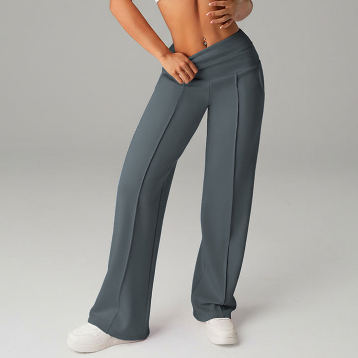 Outdoor high-waisted loose-fitting trousers