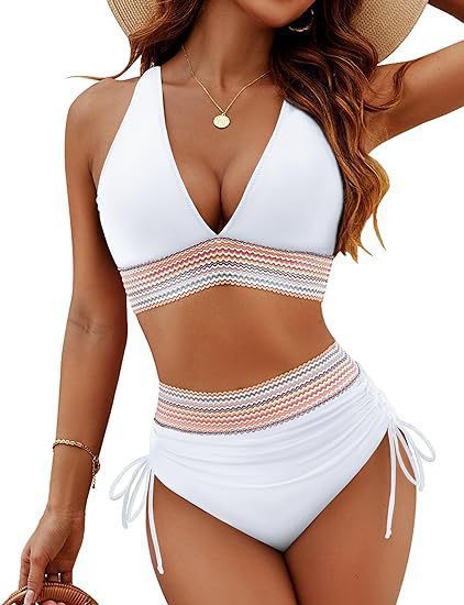 Tight Backless Deep V Bikini Swimsuit