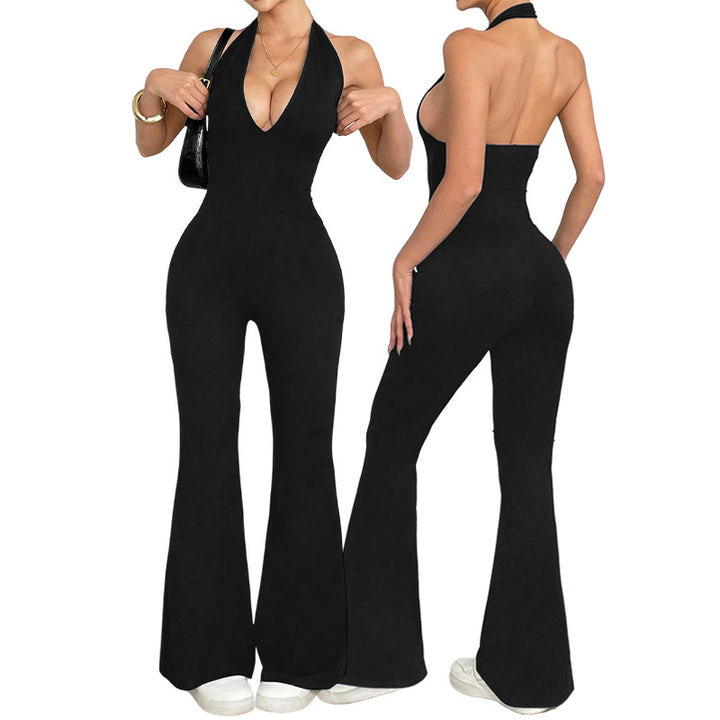 Cutout backless bodysuit