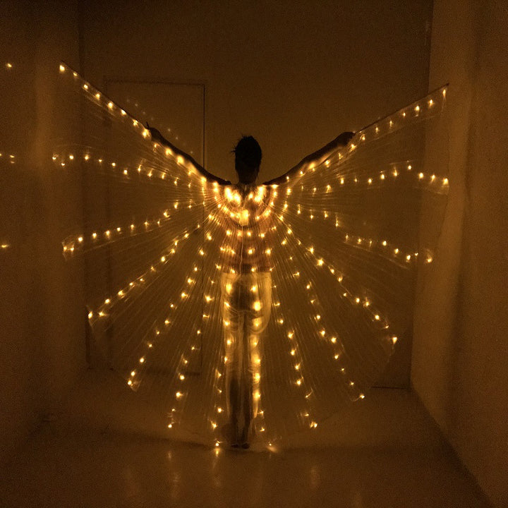 LED Illuminated Colorful Butterfly Wings