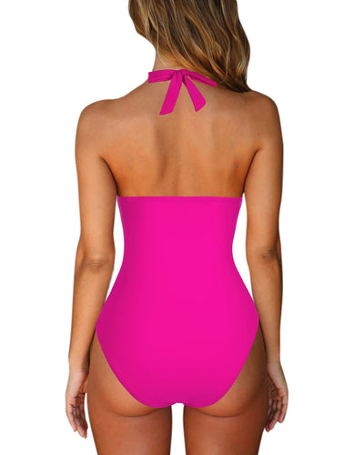 Deep V Cutout Swimsuit