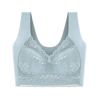 Seamless thin sports bra